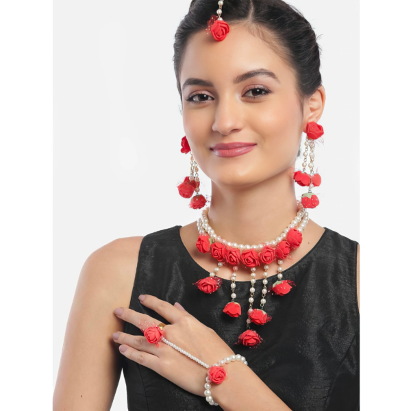 Uvx Jewellery Haldi Set for Wedding Haldi and Mehndi Ceremony