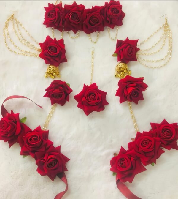 Uvx Jewellery Haldi Set for Wedding Haldi and Mehndi Ceremony